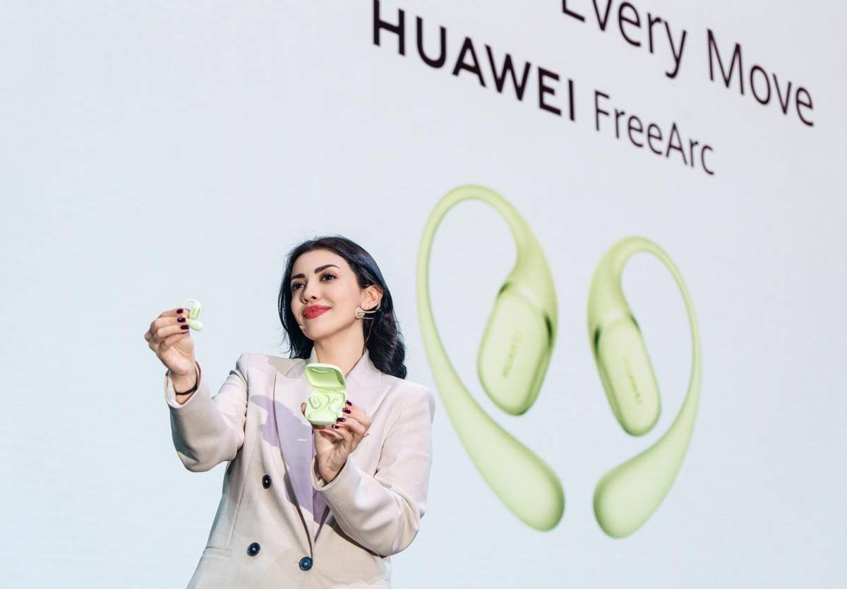 HUAWEI FreeArc耳挂耳机海外登场，引领开放式耳机新潮流