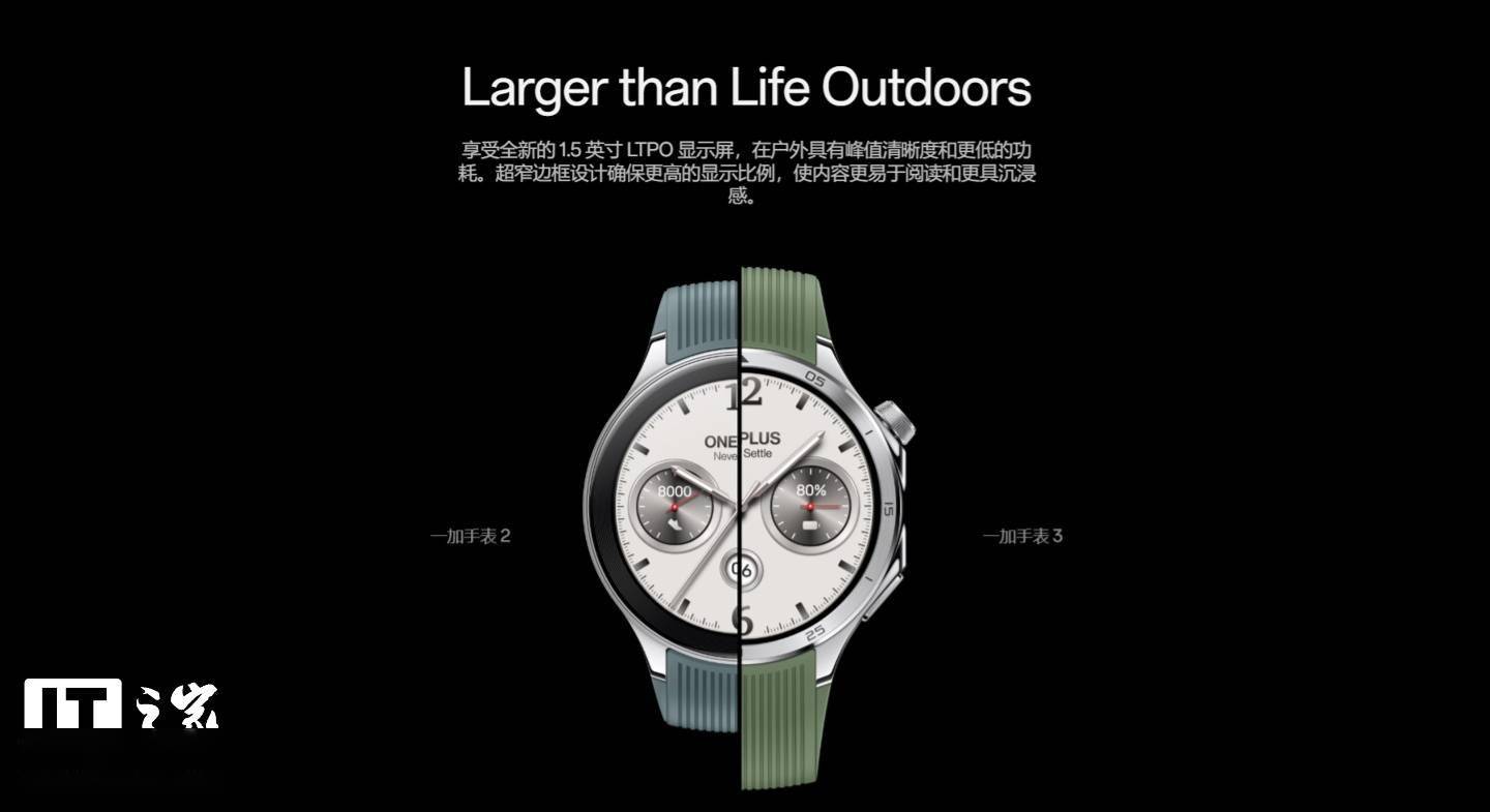一加 Watch 3 智能手表海外发布，定价 329 美元