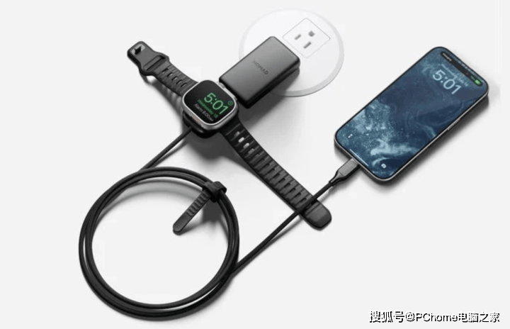 Nomad推出Apple Watch数据线 双USB-C接口
