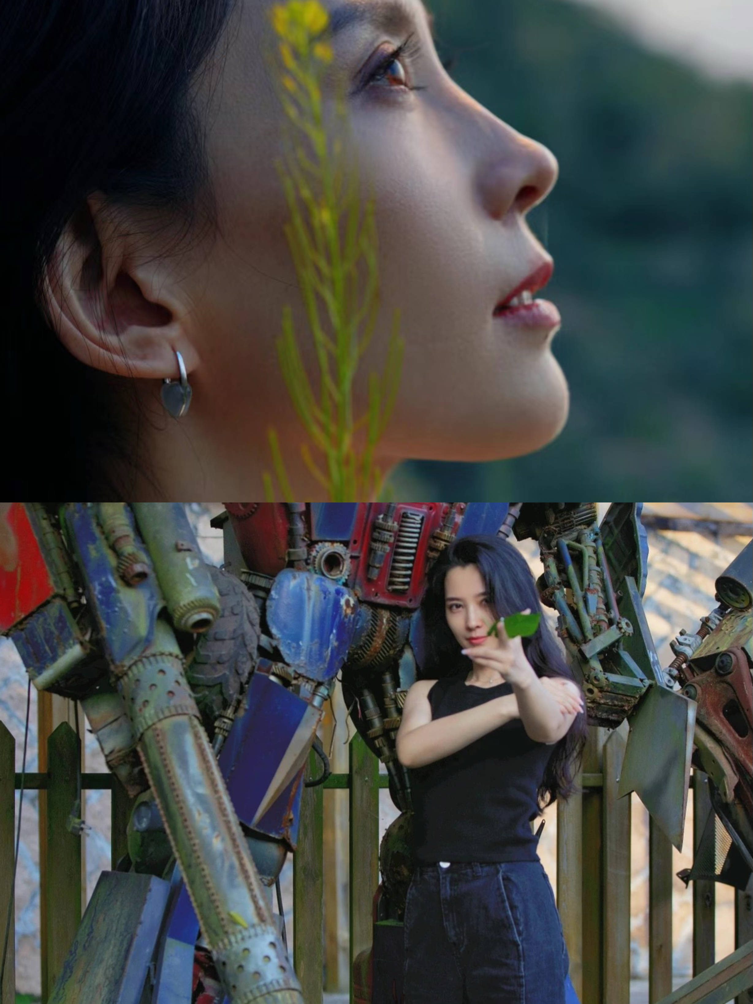 汪峰与女友一起看演唱会，戴着情侣口罩，热恋中的他们眼神也一致