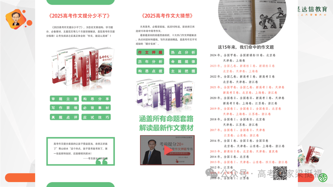 梁挺福：十五年来，我和我的高考作文