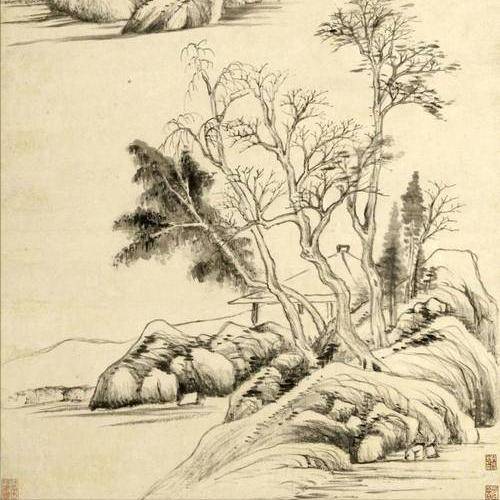 一言不合就辞职的董其昌，字虽然写得丑，但绘画方面艺术成就很高