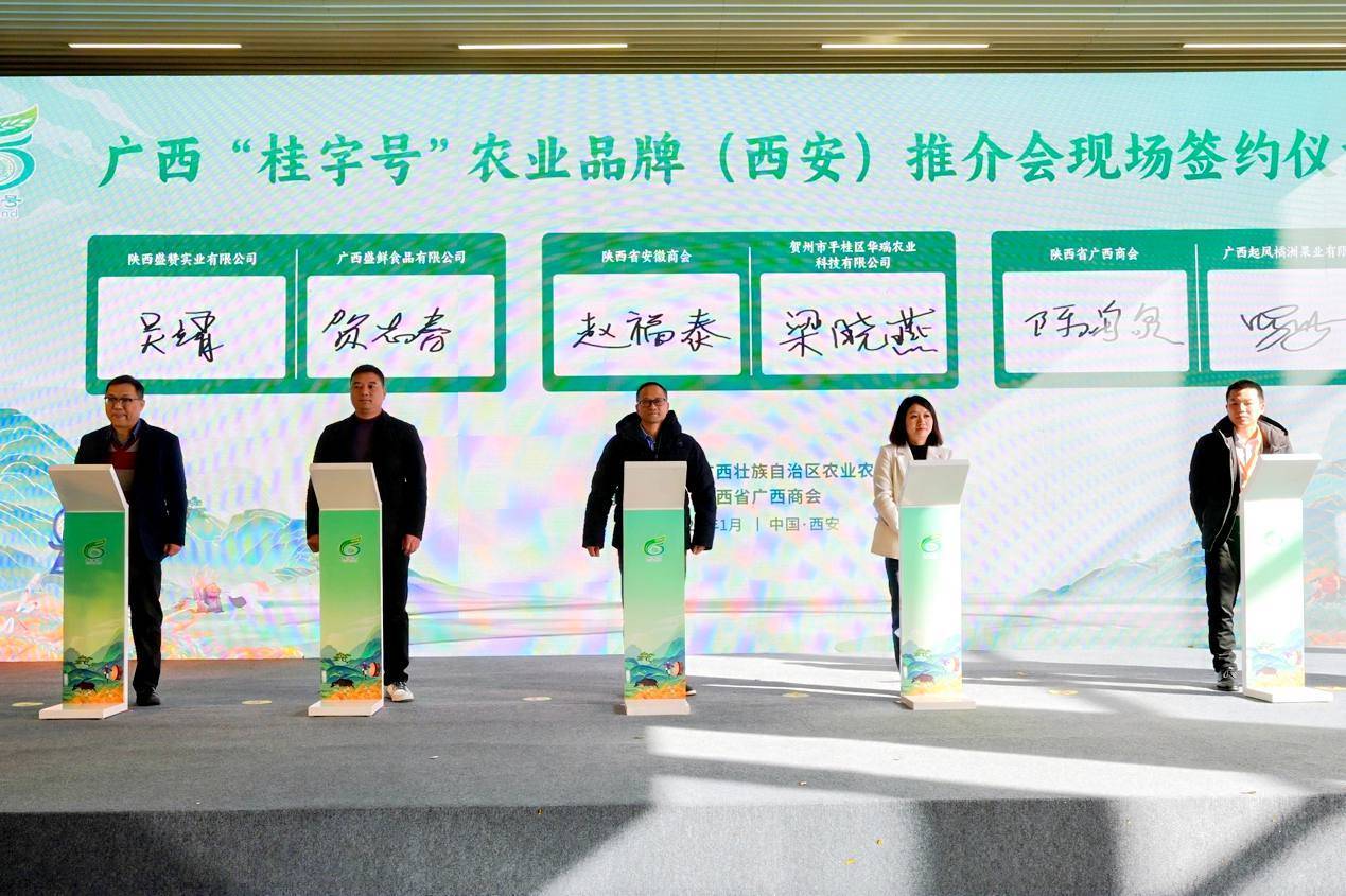 “桂字号”奏响品牌强音 芳林马蹄走进西安