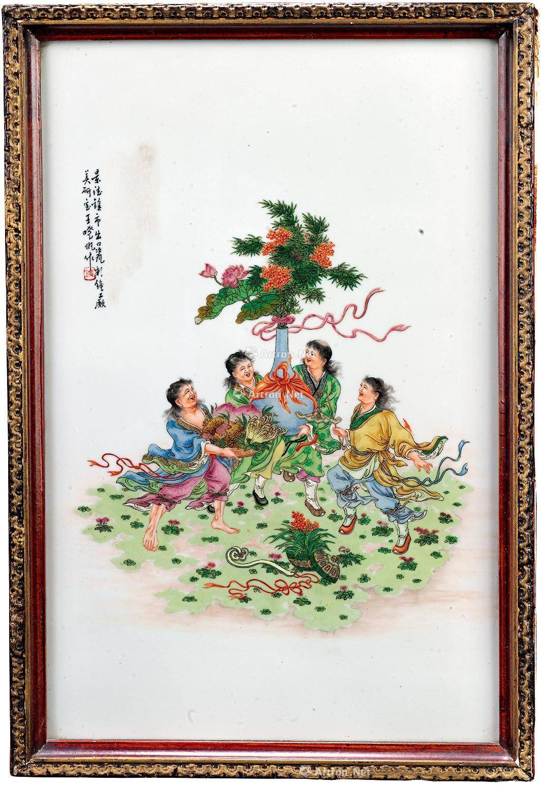 探秘王晓帆瓷板画：价格密码与鉴定指南