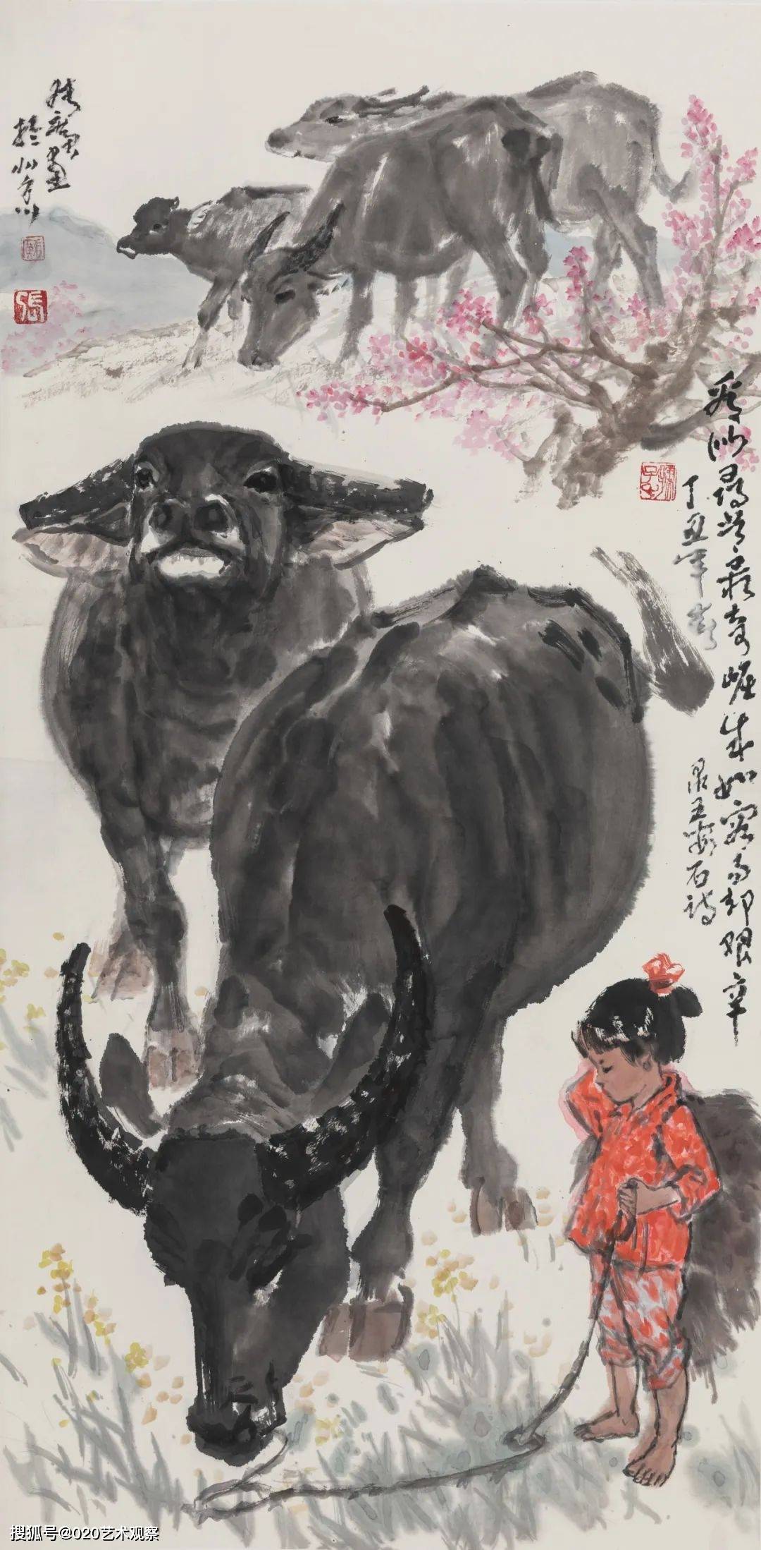 蒋兆和教授入室弟子张广作品欣赏
