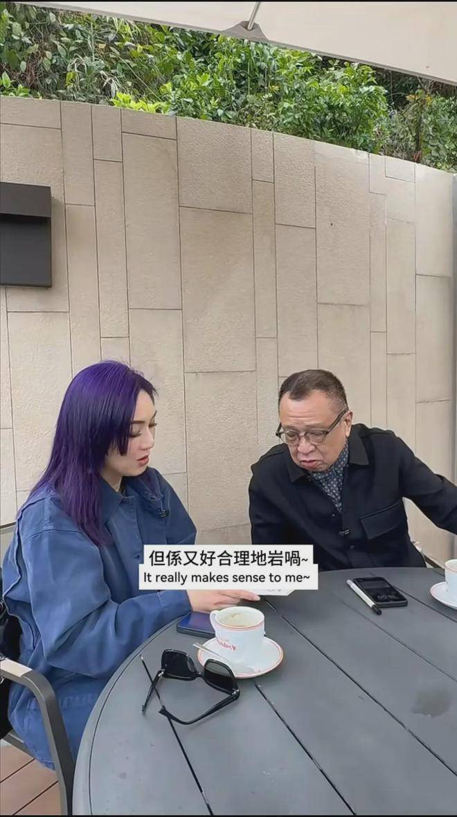 杨千嬅与“方中SIR”合体拍片,许绍雄教写“杨千FA”极有创意